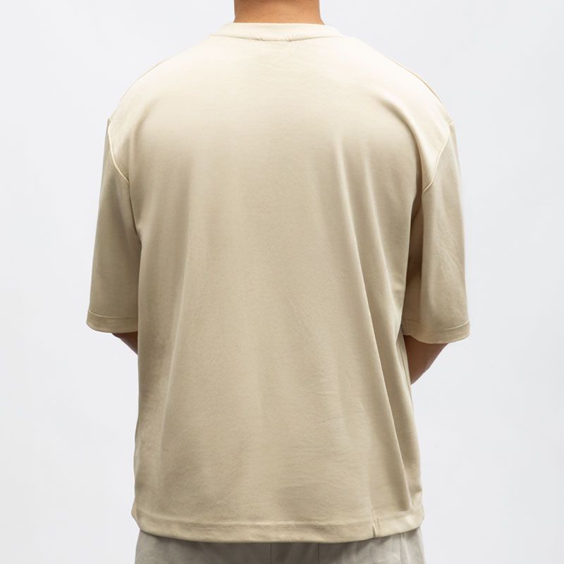 Tee shirt mc coton aqua micky-ds Homme PANAME BROTHERS