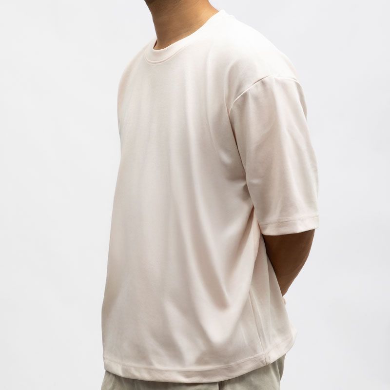 Tee shirt mc coton aqua micky-ds Homme PANAME BROTHERS