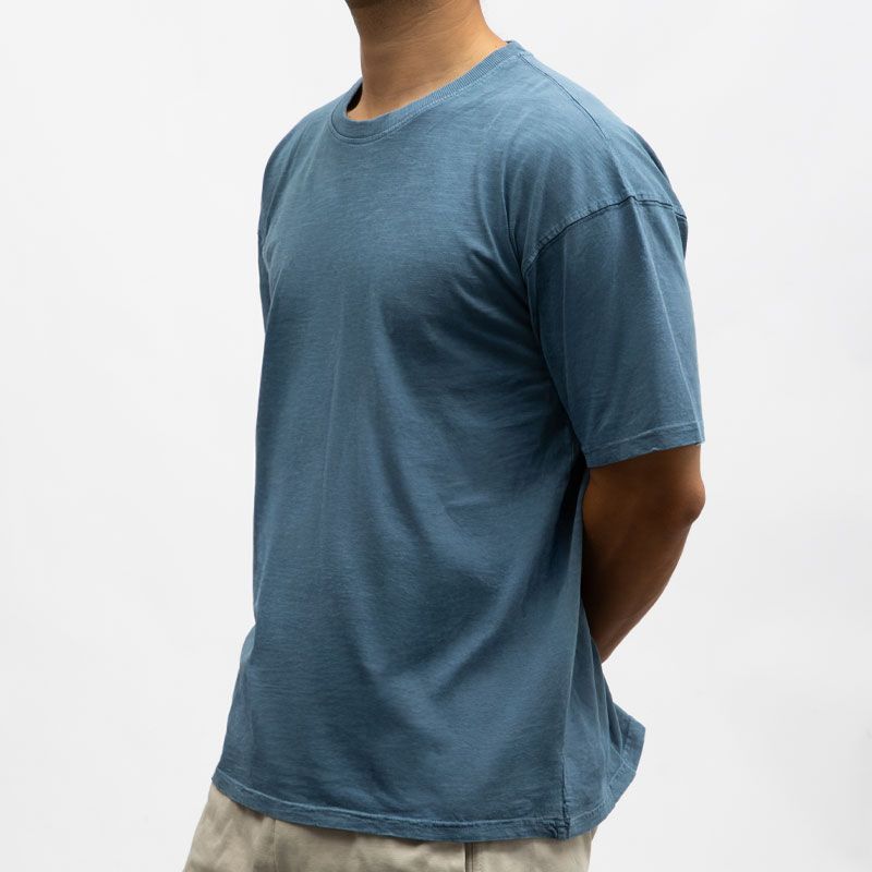 Tee shirt mc coton beige thomas-ds Homme PANAME BROTHERS
