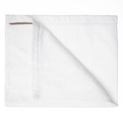 Serviette invite eponge blanc 30x50 serv30montecblan Mixte SUD ETOFFE
