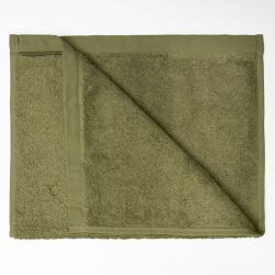 Serviette invite eponge blanc 30x50 serv30montecblan Mixte SUD ETOFFE