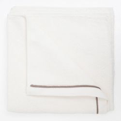 Serviette invite eponge taupe 50x100 serv50montectaup Mixte SUD ETOFFE