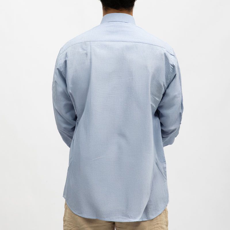 Chemise micro-carreaux bleu et blanc20 bill0891reg Homme BILL TORNADE