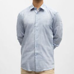 Chemise bleu chine 07 bill0891reg Homme BILL TORNADE