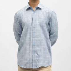 Chemise carreaux bleu roi 09 bill0891reg Homme BILL TORNADE