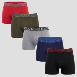 Lot de 5 boxers sans couture merlin Homme REDSKINS