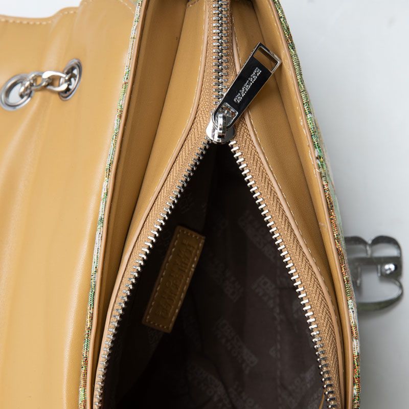 Sac porte feuille fleuris vert monelle gr-ah23-012 Femme TORRENTE