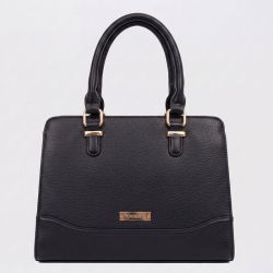 Petit sac trapeze noir tos-p25017 Femme TORRENTE