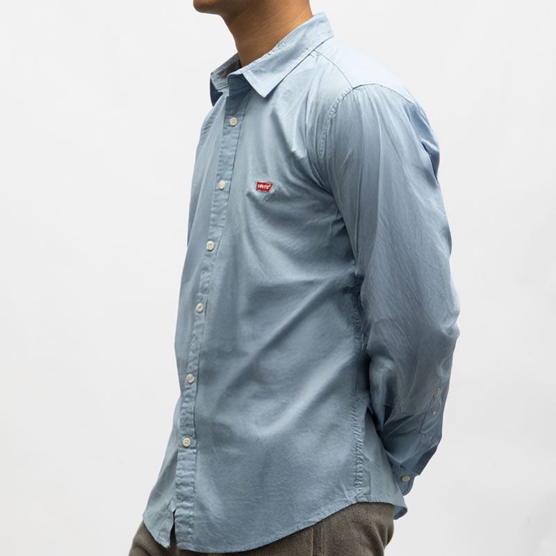 CHEMISE ML COTON UNIE