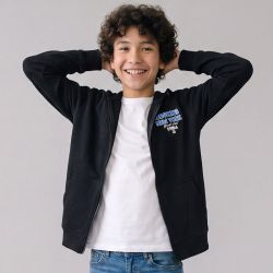 Sweat zippe capuche light kaki 7811 Enfant REDSKINS