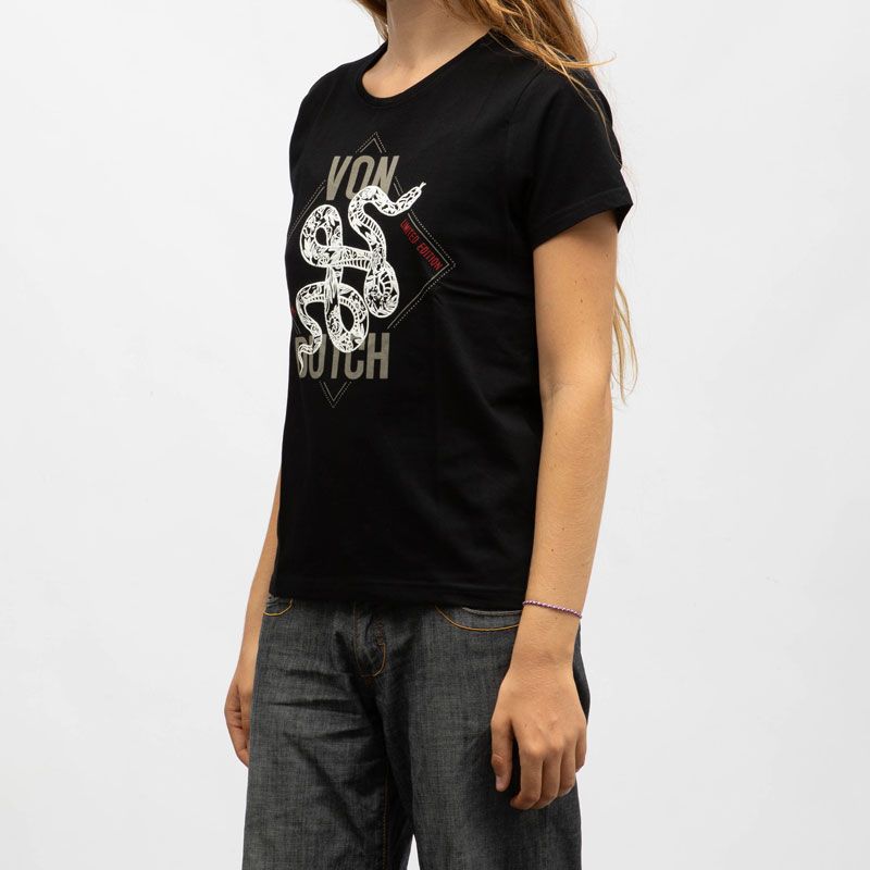 Tee shirt mc vd/2/tr/sna/b Femme VON DUTCH