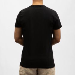 Tee shirt mc stretch avec logo vd/1/tr/aki/nr Homme VON DUTCH