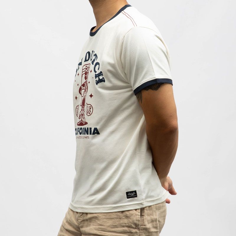 Tee shirt mc stretch vd/1/tr/piston/e Homme VON DUTCH
