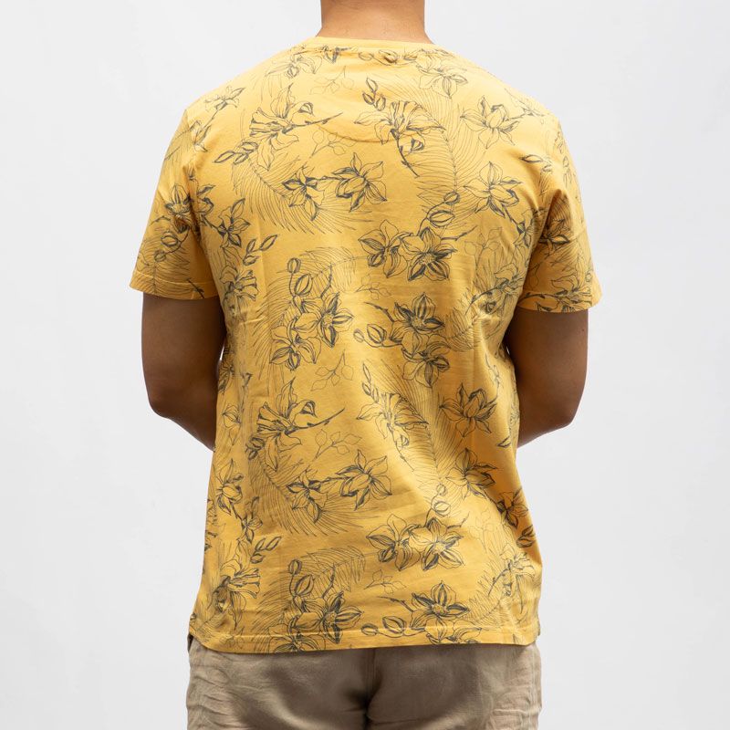 Tee shirt mc imprime hawai vd/p/1/tr/front/hh Homme VON DUTCH