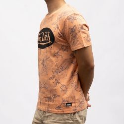 Tee shirt mc imprime hawai vd/p/1/tr/front/hh Homme VON DUTCH
