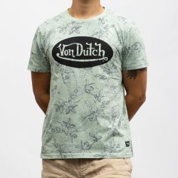 Tee shirt mc imprime hawai vd/p/1/tr/front/hh Homme VON DUTCH