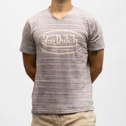 Tee shirt mc vd/p/1/tv/ron/ybo Homme VON DUTCH