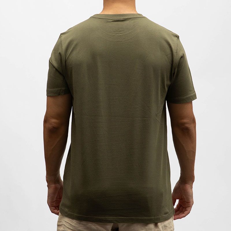 Tee shirt 4112 army olive 22-10283-10-6111 Homme TIMEZONE