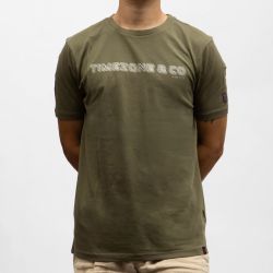 Tee shirt 4112 army olive 22-10283-10-6111 Homme TIMEZONE