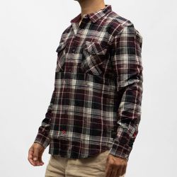 Chemise ml 5516 port red anthra check 23-10109-00-1127 Homme TIMEZONE
