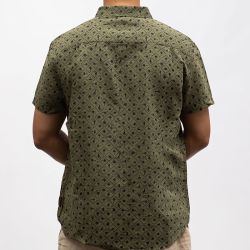 Chemise mc 4112 army olive 23-10143-00-1157 Homme TIMEZONE
