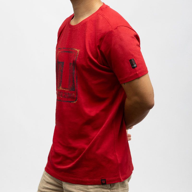 Tee shirt 5045 chilli red 22-10291-10-6233 Homme TIMEZONE