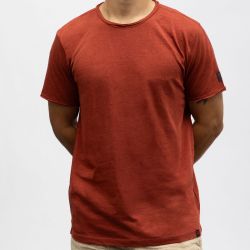 Tee shirt 5180 light tomato red 22-10272-40-6233 Homme TIMEZONE