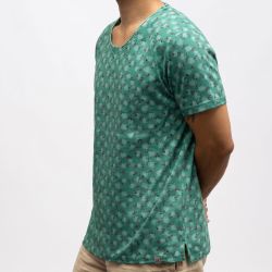 Tee shirt 4134 malachite green 22-10252-10-6111 Homme TIMEZONE