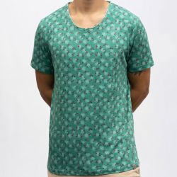 Tee shirt 4134 malachite green 22-10252-10-6111 Homme TIMEZONE