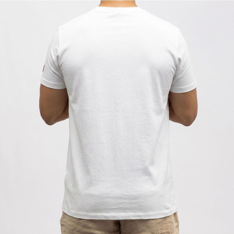 Tee shirt 0100 pure white 22-10239-10-6111 Homme TIMEZONE