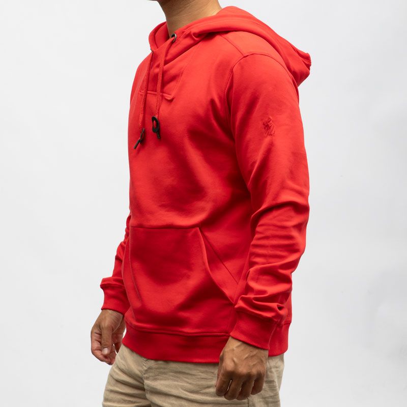 Sweat a capuche 5317 tomato red 28-10170-00-6560 Homme TIMEZONE