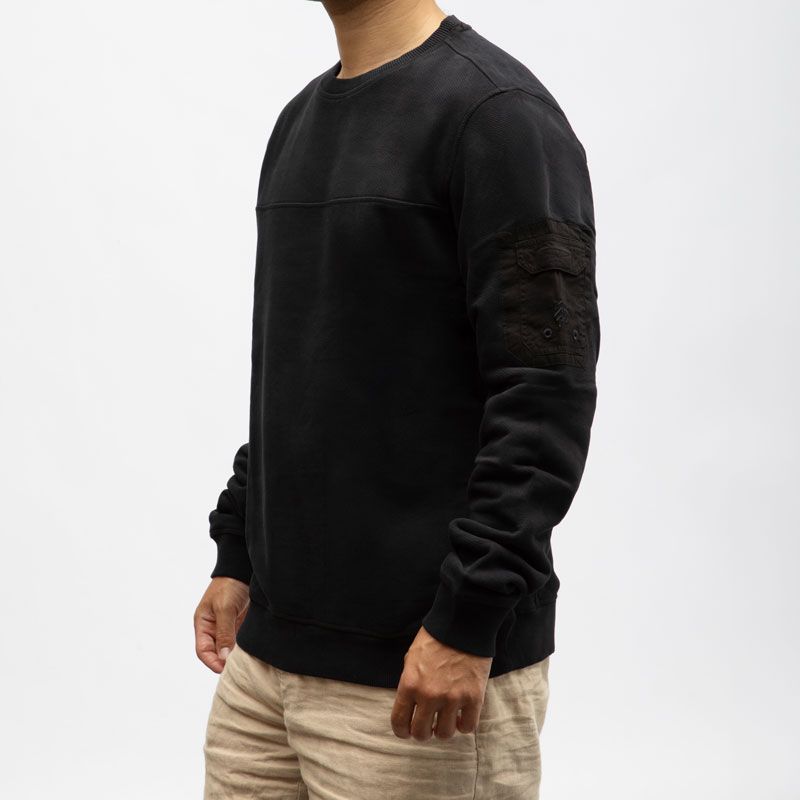 Sweat 9151 caviar black 28-10190-00-6575 Homme TIMEZONE