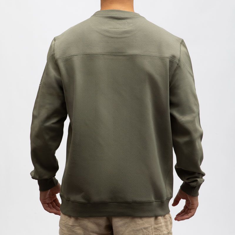 Sweat 4175 dusty olive 28-10219-00-6576 Homme TIMEZONE