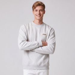Sweat coton col rond sans capuche avec logo et pochette de rangement Homme JACQUEMUS