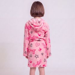 Robe de chambre barbie corail xh20064 Enfant BARBIE