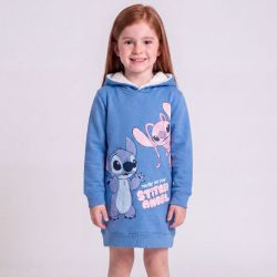 Robe a capucheclair lilo et stitch violet hy10178 Enfant DISNEY