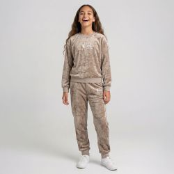 Ensemble polaire ecru/rose/beige cl281 4-14 ans Enfant CXL BY CHRISTIAN LACROIX