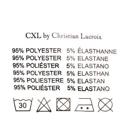 Haut manche longue beige/ noir/ rose p12 4-14 ans Enfant CXL BY CHRISTIAN LACROIX