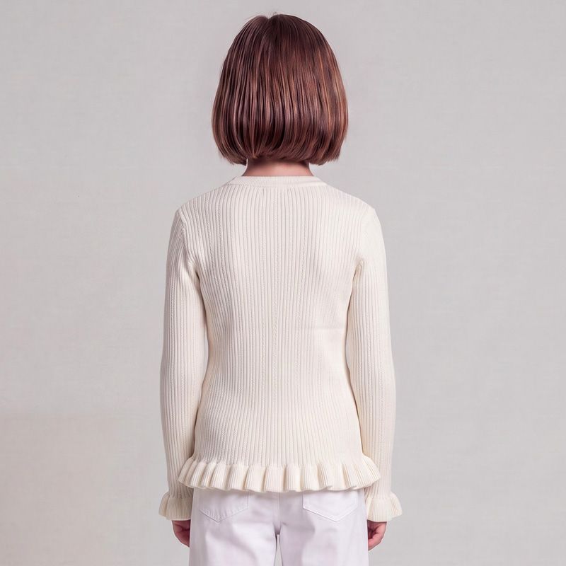 Pull blanc/noir/bordeaux/beige kb008 4-12 ans Enfant CXL BY CHRISTIAN LACROIX