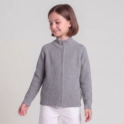 Pull marron/beige/gris cb009 4-12 ans Enfant CXL BY CHRISTIAN LACROIX
