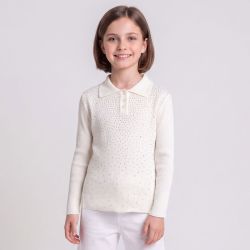 Pull noir/beige/blanc kb012 4-12 ans Enfant CXL BY CHRISTIAN LACROIX