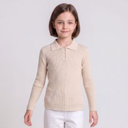 Pull noir/beige/blanc kb012 4-12 ans Enfant CXL BY CHRISTIAN LACROIX