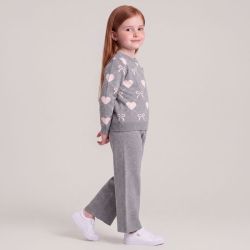 Ensemble maille rose/beige/gris kb005 1-5 ans Enfant CXL BY CHRISTIAN LACROIX