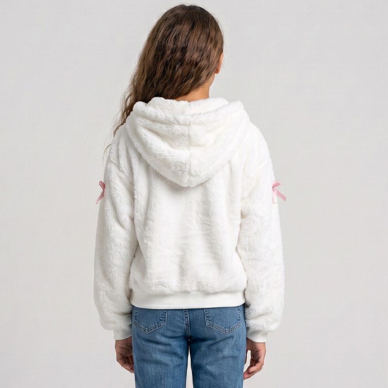 Veste polaire blanc/rose/beigecl278 4-14 ans Enfant CXL BY CHRISTIAN LACROIX
