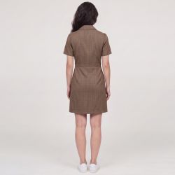 Robe marron riny r102521y4a Femme LA PETITE ETOILE