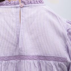 Blouse verte/ecru birtin b102521c0a Femme LA PETITE ETOILE