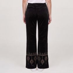 Pantalon noir palmera p402523z8a Femme LA PETITE ETOILE