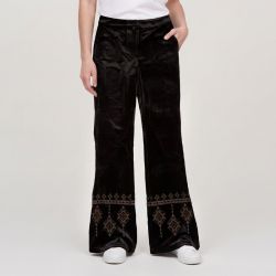 Pantalon noir palmera p402523z8a Femme LA PETITE ETOILE