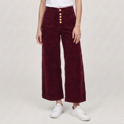 Pantalon bordeaux atlanta p402521e2i Femme LA PETITE ETOILE