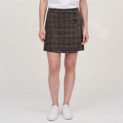 Jupe gris/bleu jone j102521z2a Femme LA PETITE ETOILE